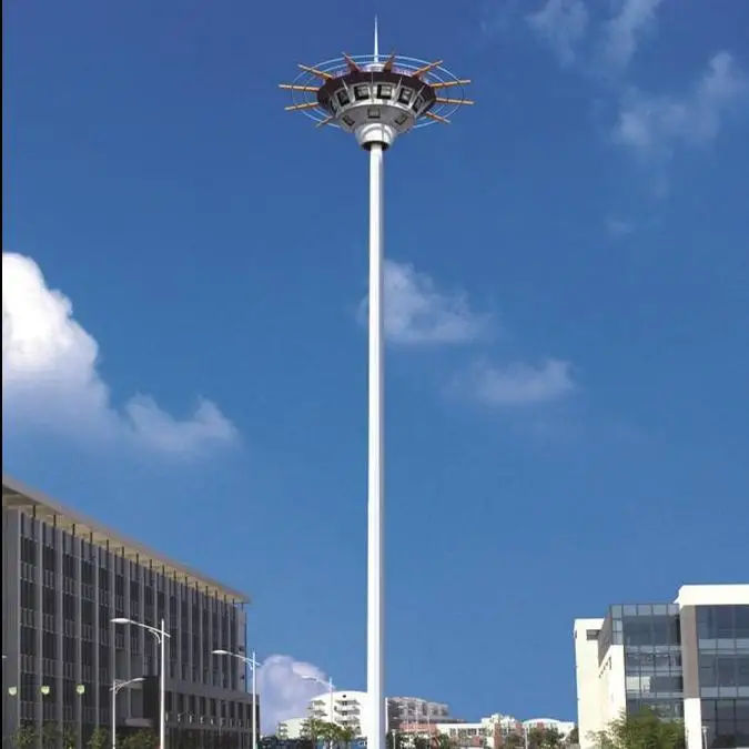 Декоративная лампа с высоким полюсом для парка развлечений