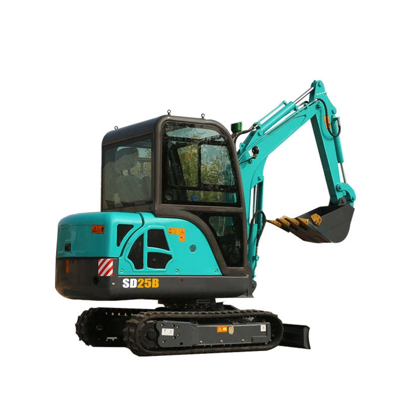 YAWEH  Chinese 29 KW  1ton Cheap Hydraulic  Farm Micro Digger Hammer Crawler Towable Backhoe Mini Excavator