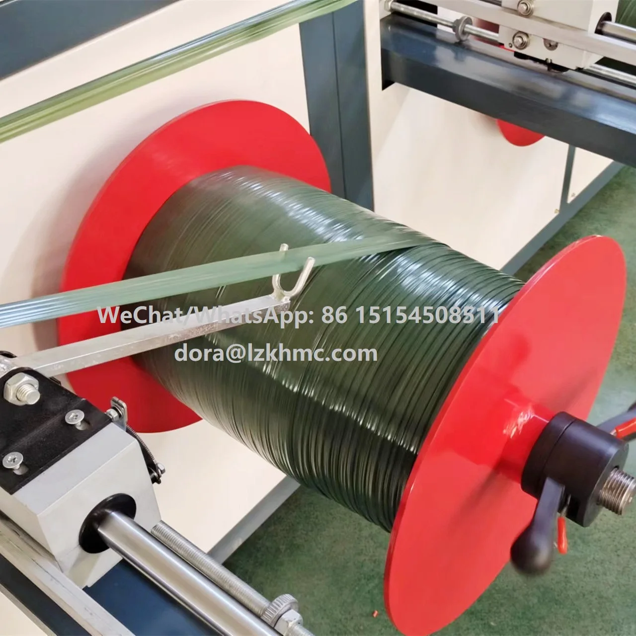 line for production of polypropylene twine Plastic rope split film raffia tape thread making machine