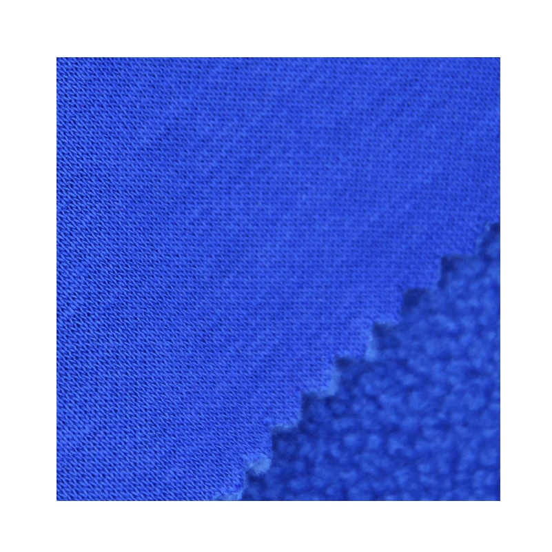 Premium Knit 340GSM Medium Weight Fleece Cotton Polyester Fabric for Hoodies Sweatshirt