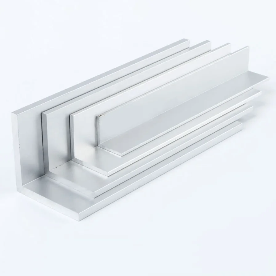 China factory price custom aluminum angle L shape extrusion corner aluminum profiles
