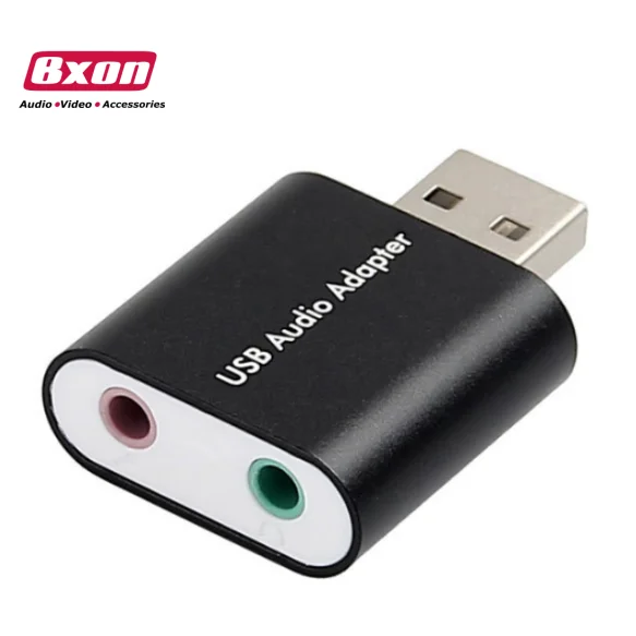 HS100B Высокая микросхема USB 2 0 7 1 канал 3D Виртуальная Аудио Звуковая карта адаптер для