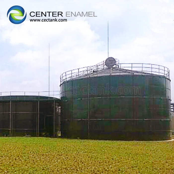 enamel bolted anaerobic reactor for biogas