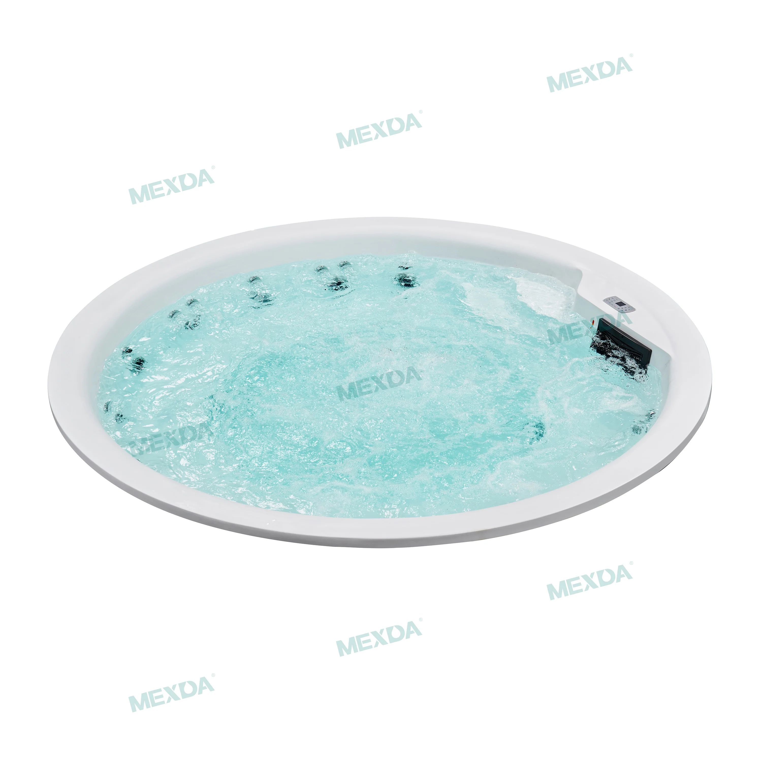 3.5 meter hydro spa round small hot tub with air jet massage WS-P001