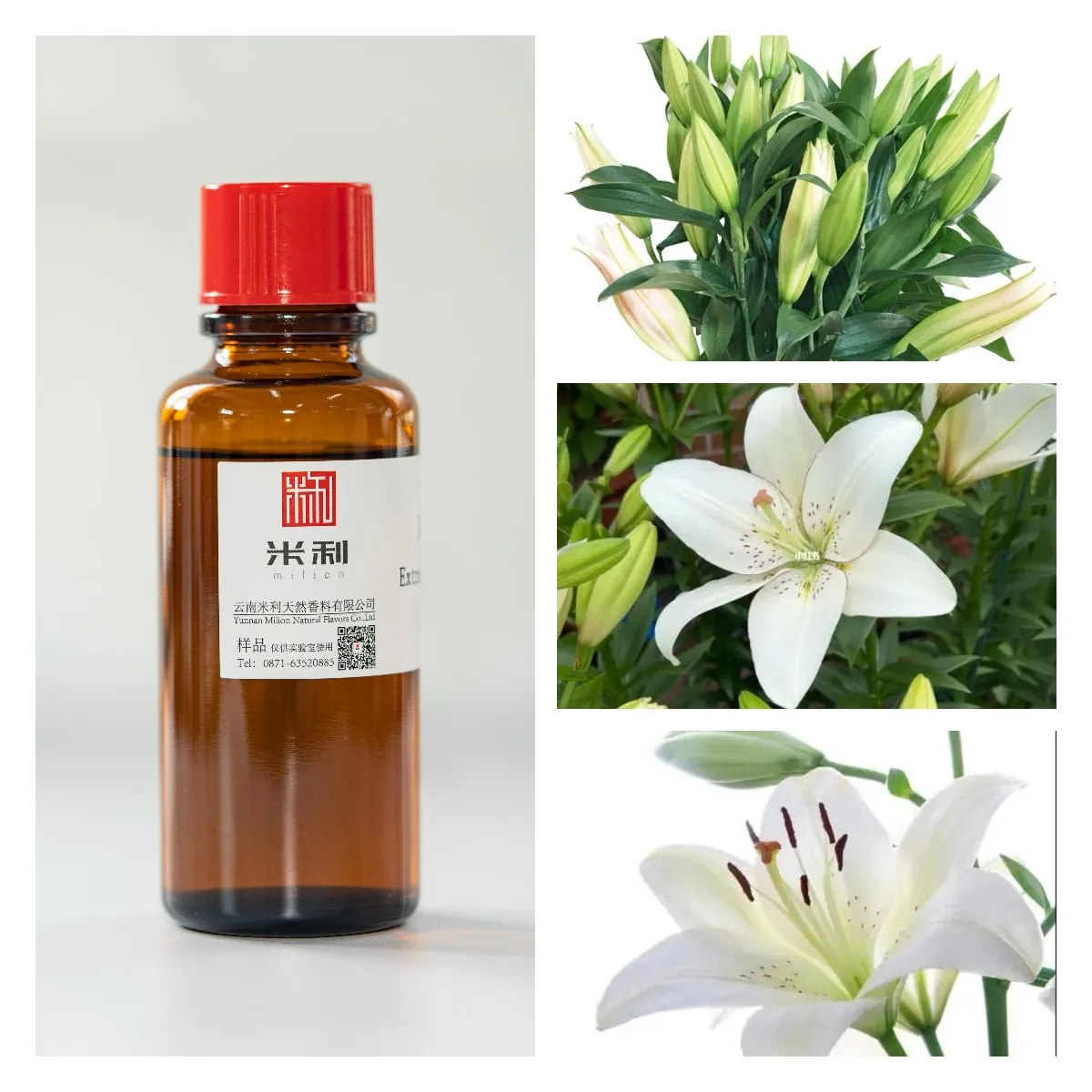 Factory Supply Hot Sale Lily Extract Flavor Essence for ice cream bakery candy food Use  Lily Essence