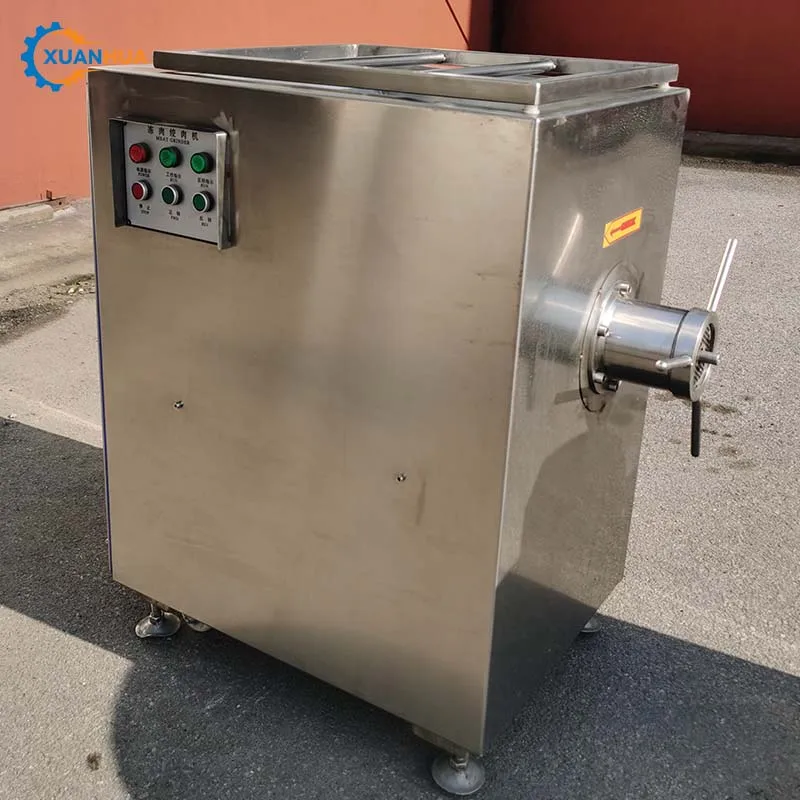 Electroplate Tinned Hand Operate Meat Mincer Manual Meat Grinder Machine