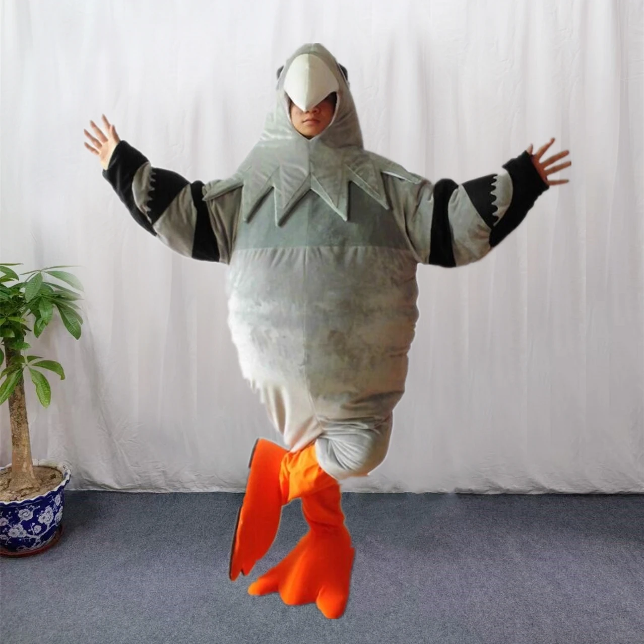Серый голубь талисман костюмы для взрослых