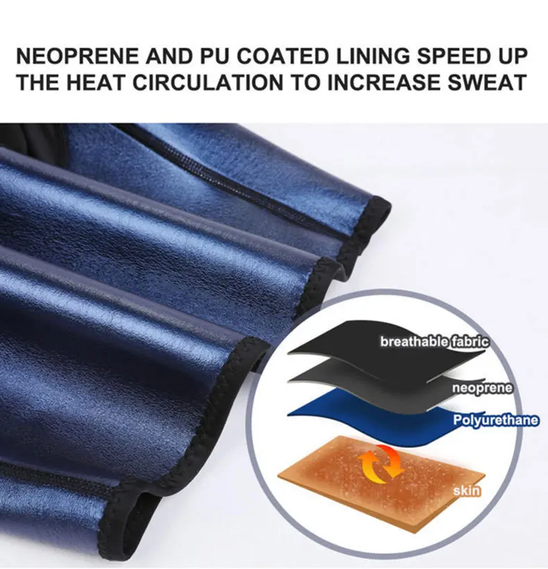 New Arrival Neoprene Sauna Sweat Pants Women Fitness Lose Weight Tummy Control Waist Trainer Slimming Corset Yoga Leggings