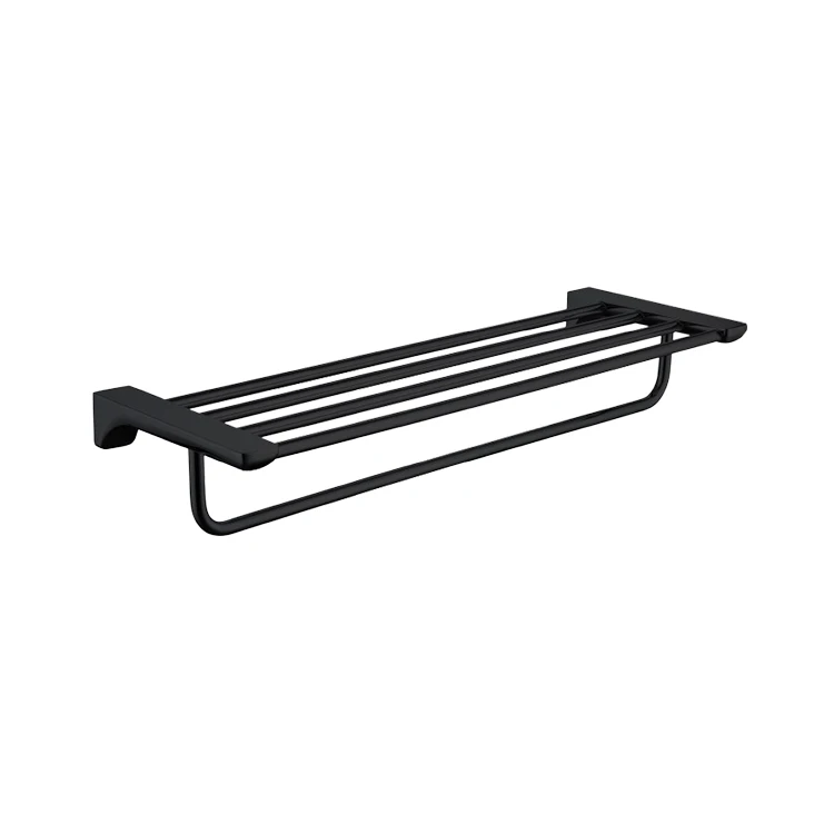 Brushed Stainless steel Folding Storage Rack Bathroom Hardware Accessories Set Towel Rack Towel Bar Shelf bathroom shelf