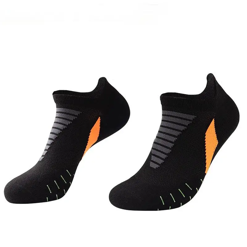 Professional short tube marathon running socks quick dry  basketball soccer sport socks for men