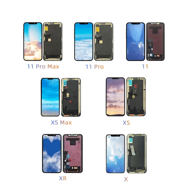 Truemax Замена скидка купить оснастки экран для планшетов устройств iPhone 5 5S 6 7 8 плюс размер 11 X Xr Xs Max 12 Pro 13 14 ЖК-дисплей с сенсорным экраном