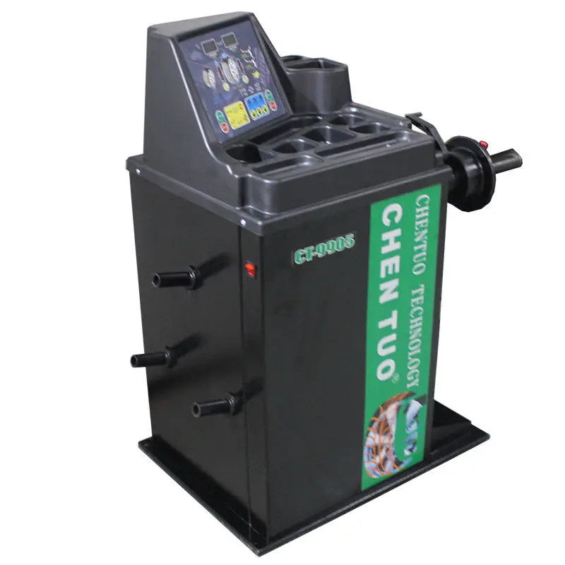 Auto Repair Equipment Semi-Automatic Balancing Machine Car Wheel Balancer