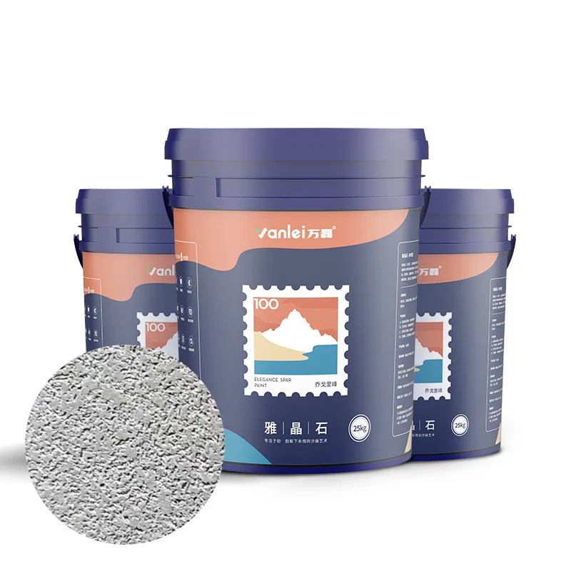 High Elasticity Both Interior And Exterior Use Concrete Texture Paint