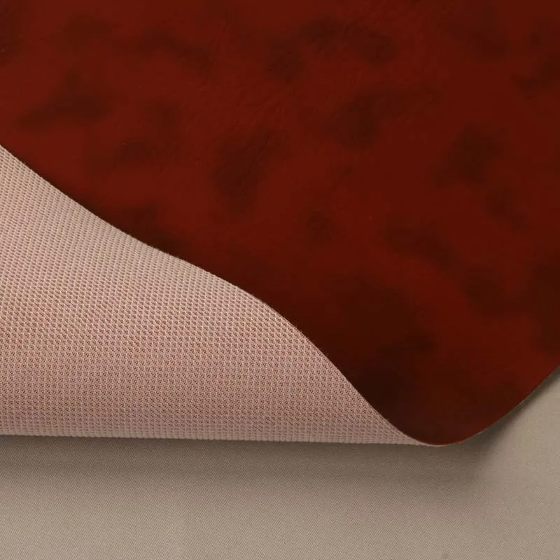 Wholesale Small Quantities Sustainable Synthetic Microfiber Leather Fabric Faux PVC Leather by the Meter