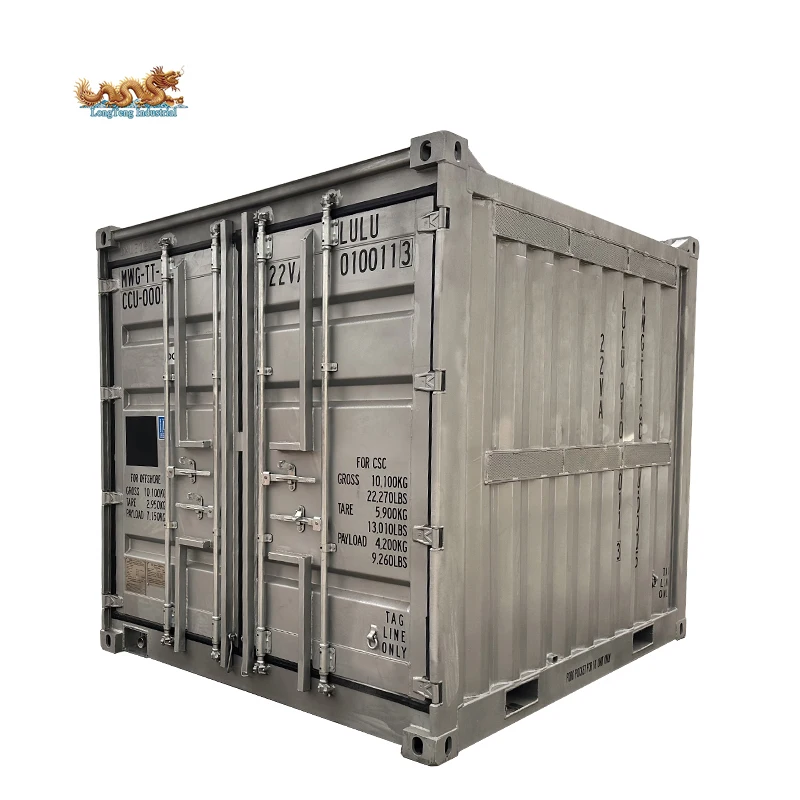 10 Feet DNV 2.7-1 Standard Hot Dip Galvanized 10ft Offshore Container with Middle Deck