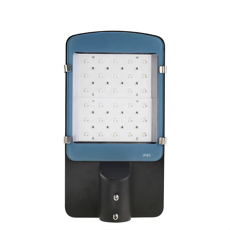 90w IP65 commercial large long flat led street lamp aluminum street light housing