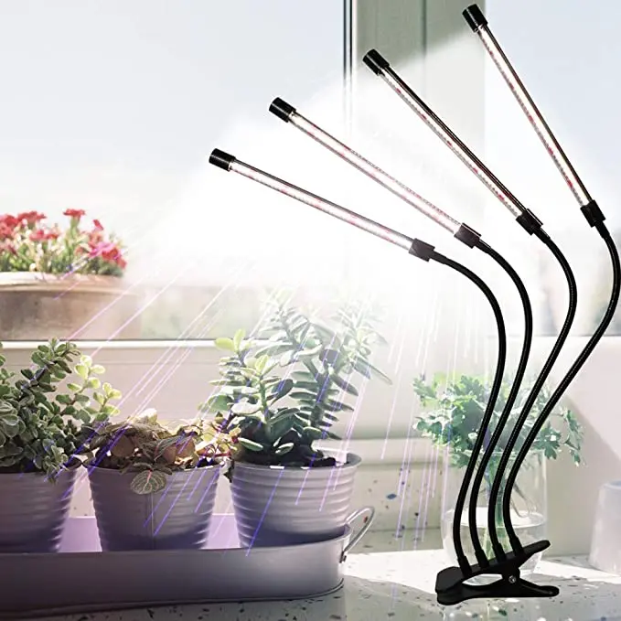 Factory Directly Sale 4 Heads 40w 168 LEDS led grow plant light indoor plants growth led plant light