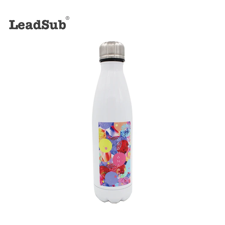 Leadsub Custom Made Blank Sublimation 500ml Vacuum Stainless Steel Flask Thermos Vacuum Cup