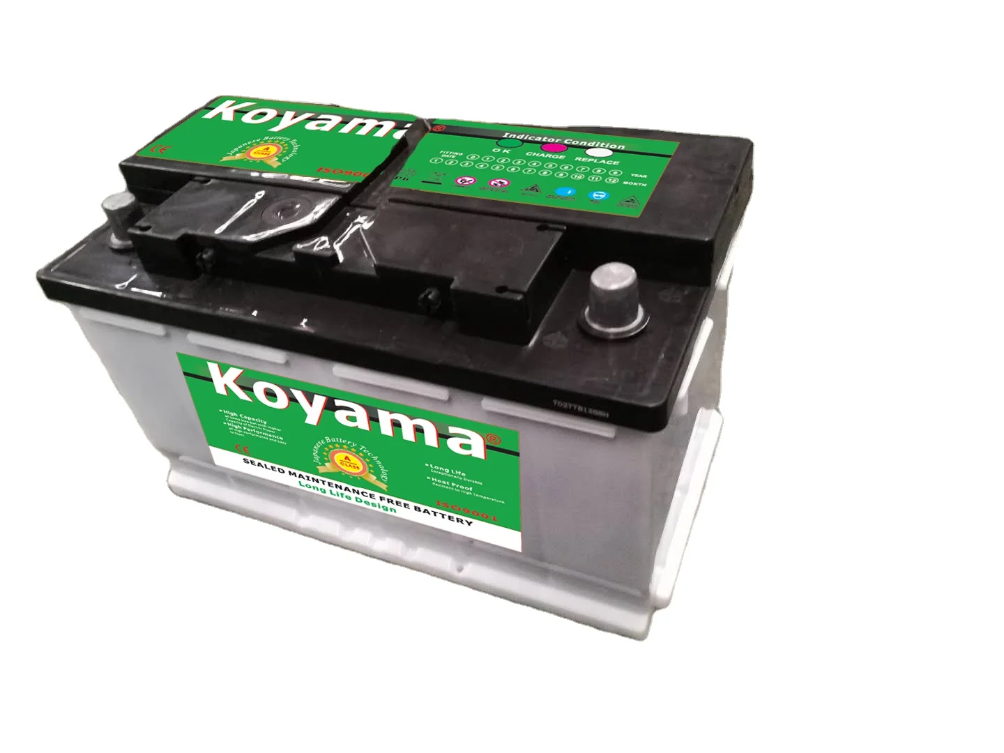 MF Automotive Lead Acid Battery Japanese Vehicles JIS Standard 12V 32AH 80AH Maintenance Free Car Battery UPS 48V 150AH Capacity