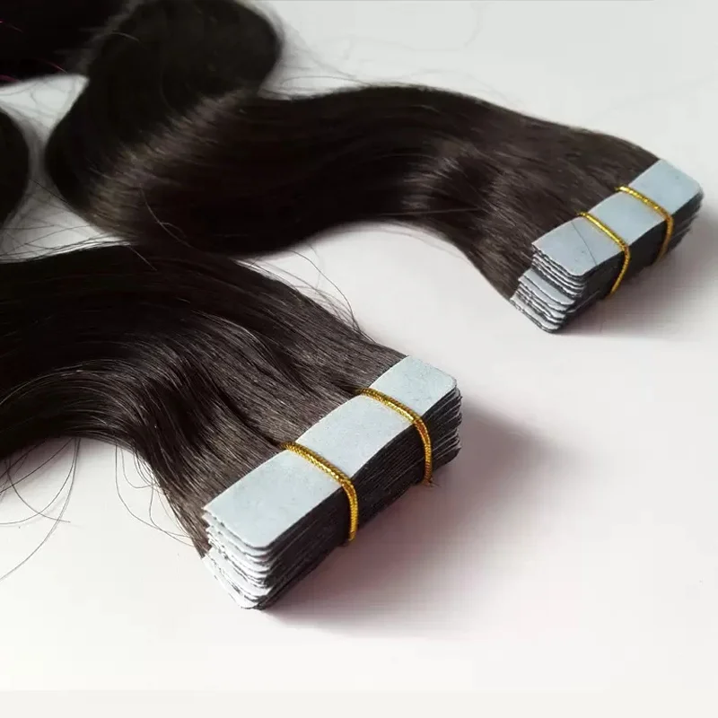 NATURAL black tape in hair extensions bw.jpg