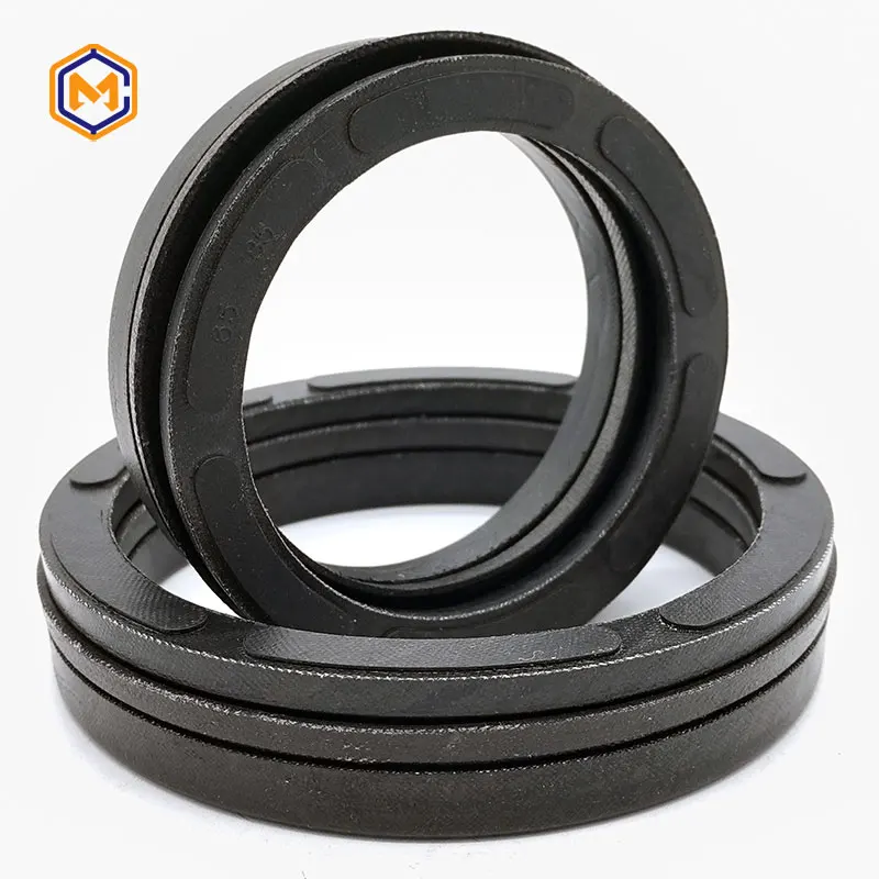 V type rubber seal Vee-packing fabric hydraulic oil seal VES Fabric Combined V Shaped Piston Seal