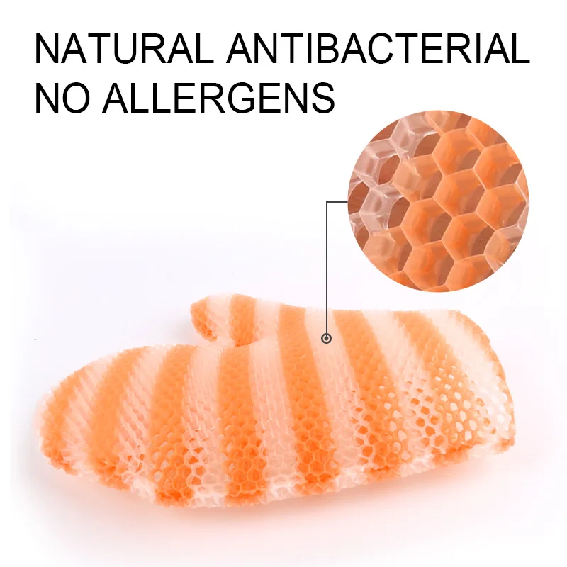 Eco-friendly TPU Material Silk Exfoliating Gloves Factory Wholesale Bath Scrub Mitts