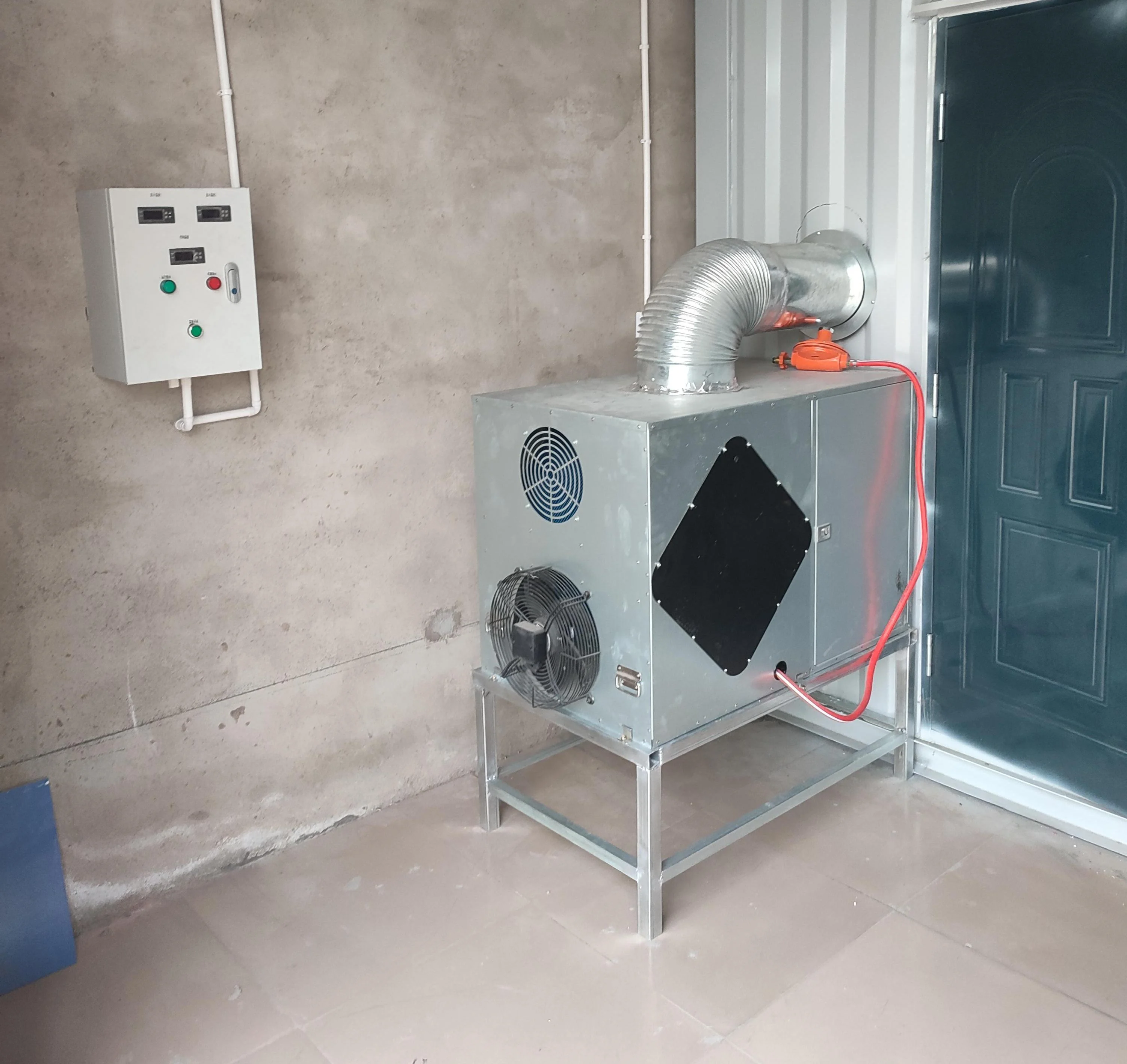 Built in 70kW Heating Industrial Heat Recovery Ventilator for Heating Drying and Ventilation