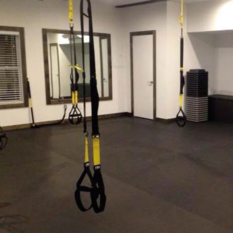 Recycled Rubber Interlocking Gym Tile 485mm*485mm*15mm Durable Puzzle Rubber Flooring Mat Supplier