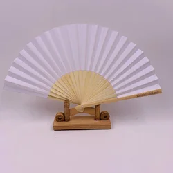 Реклама на заказ, рекламный подарок, складной веер с принтом логотипа