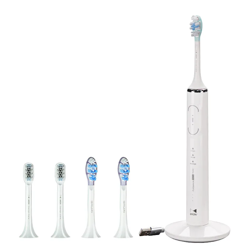 Authentic factory made Silent Custom Rechargeable Premium Wireless Charging Electric Sonic Toothbrush