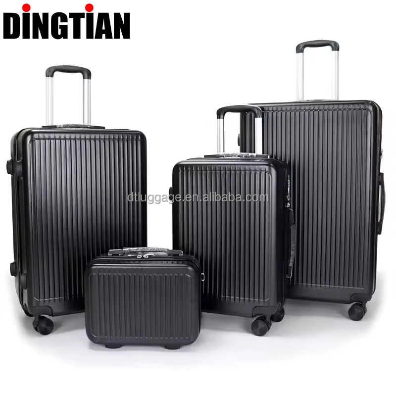 Large Capacity 20-Inch Unisex Spinner Luggage PC Material Explosion-Proof Zipper Suitcase Silent Universal Wheel Boardable Case
