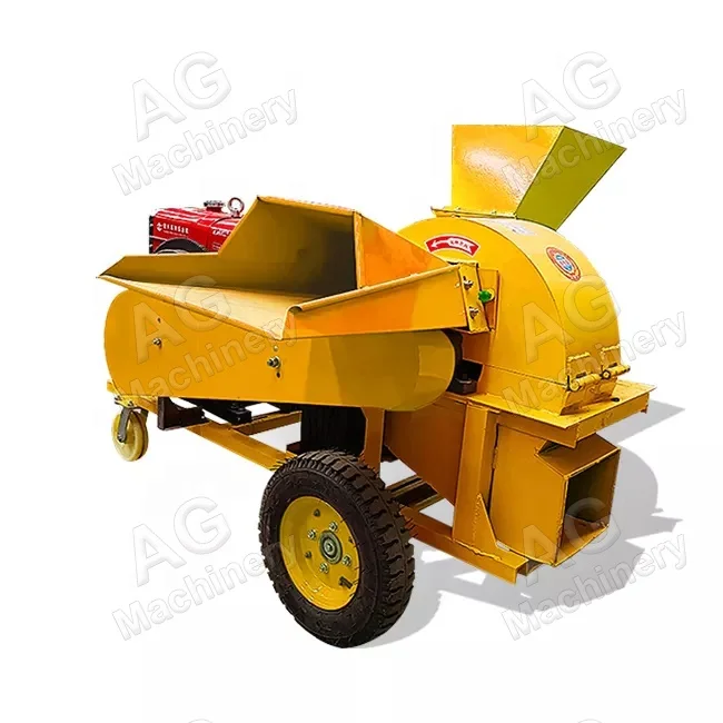 Small Wood Log Cutting Machine Recycling Crusher Machine