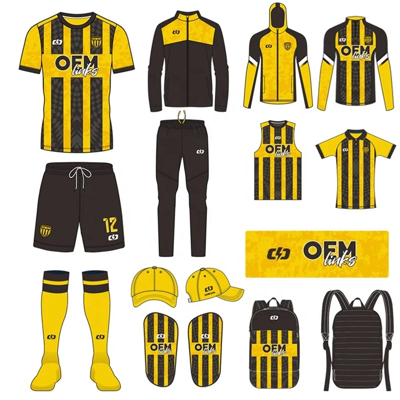 Custom Soccer Club uniform popular Soccer t-shirts football shits football uniform set soccer jersey set football uniform