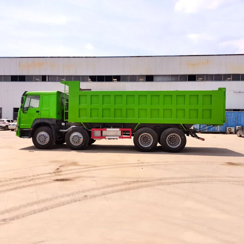SINO TRUCK 12 Wheeler RHD 50tons Second Hand 8x4 Used HOWO Tipper Dump Truck