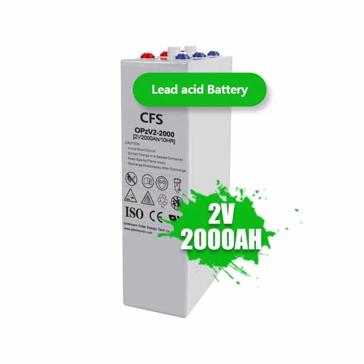 2V 200AH 1000AH 2000AH 3000AH Valve Regulated Lead Acid Tubular Plate Battery OPZV OPZS Battery
