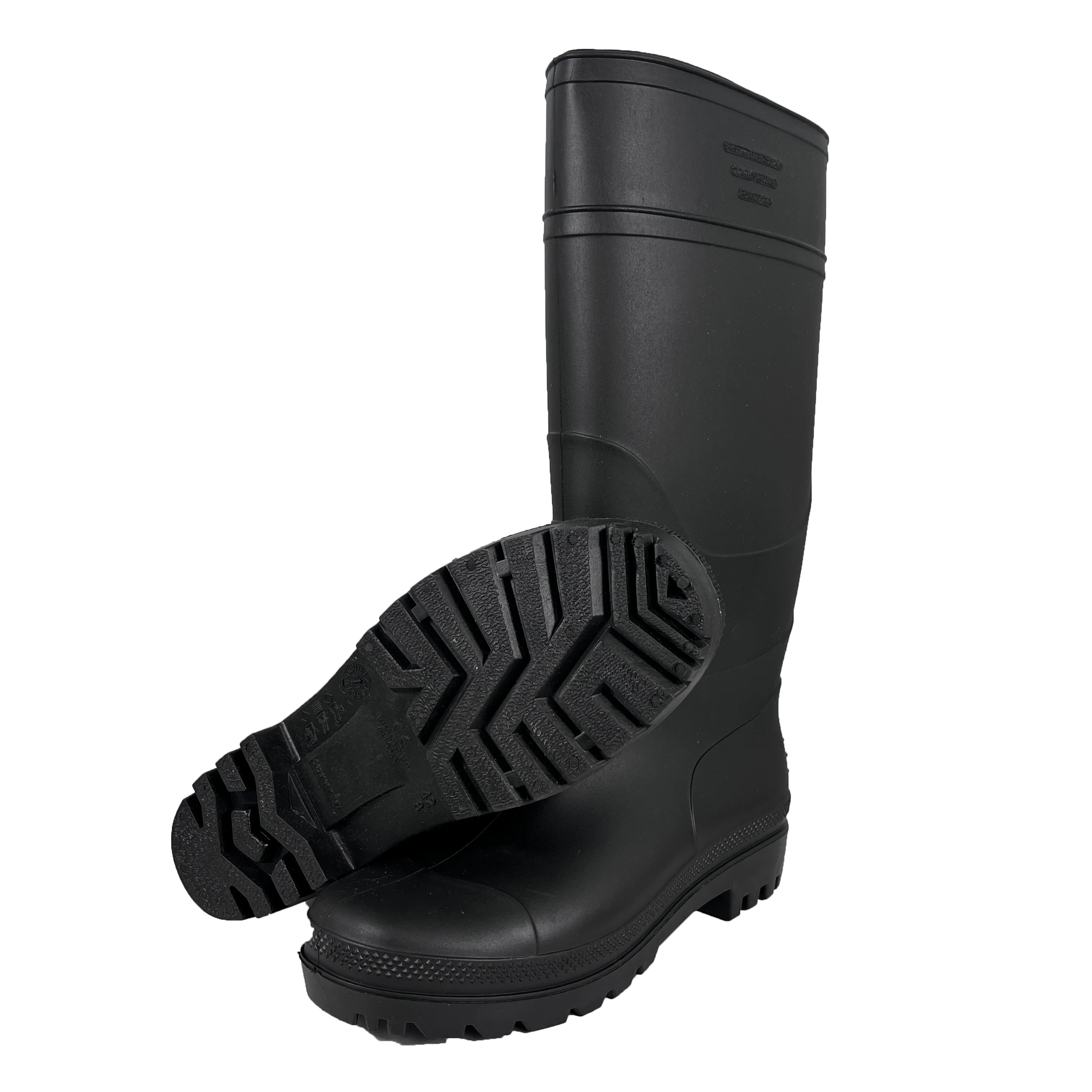 High Quality Anti-slip Wellington Wholesale Gum Boots Unisex Custom Pvc Rain Boots Factory Safety Waterproof for Men Women
