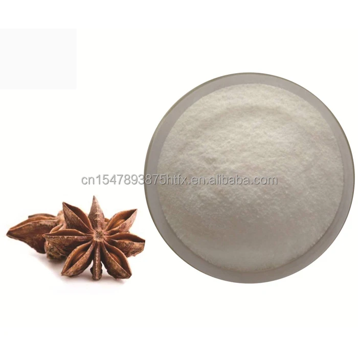 White Powder Star Anise Seed Extract Natural Shikimic Acid 98%