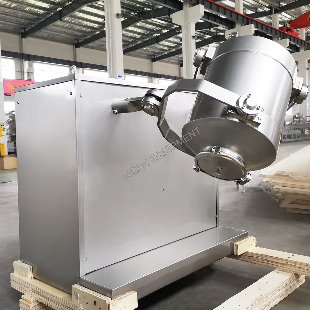 HD Chemical Industrial 3D lab Dry Powder Mixer