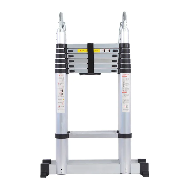 Deliladder Multi-purpose Telescopic Folding Ladder 3.8m EN131
