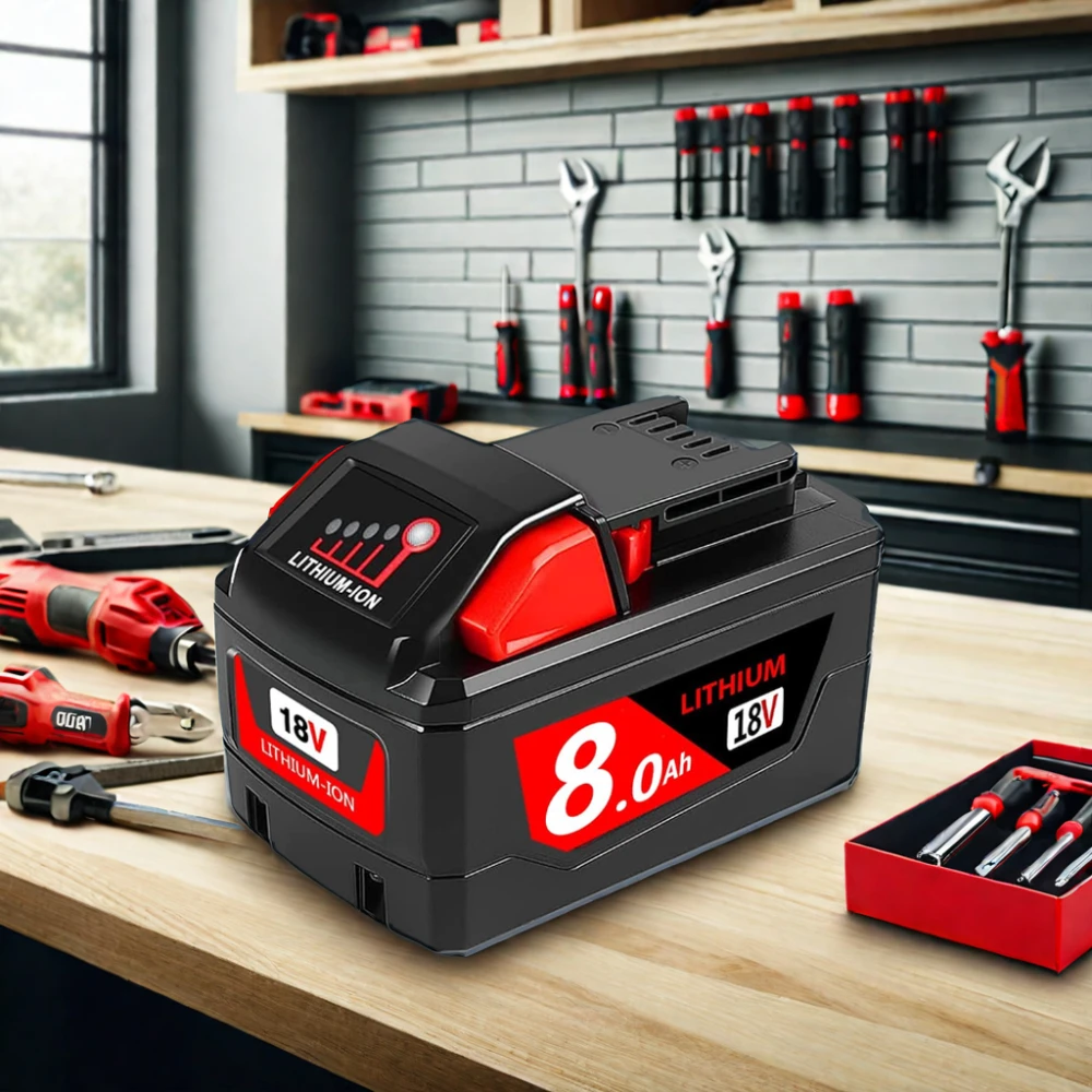 Для m18 milwaukee 18 вольт 9ah батарея 5Ah 6Ah 7Ah 8Ah высокая Выходная 12ah перезаряжаемая литий-ионная для электроинструмент
