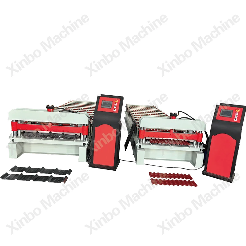 Hot selling sheet metal corrugated roof roller forming machine corrugated plate roll forming machine