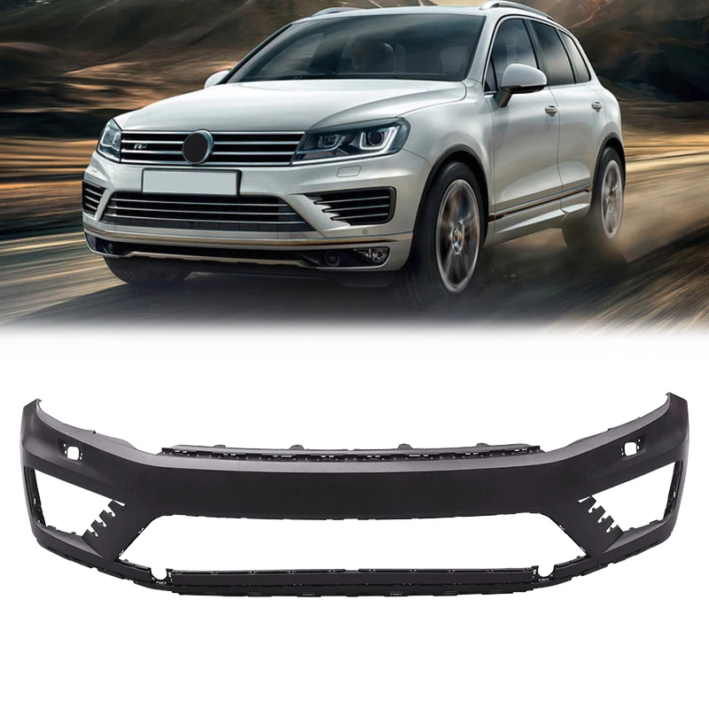 OEM Factory 7P6807221F Auto Body Spare Part Front Bumper For Volkswagen Touareg Front Bumper For VW Touareg R-Line 2015-2018