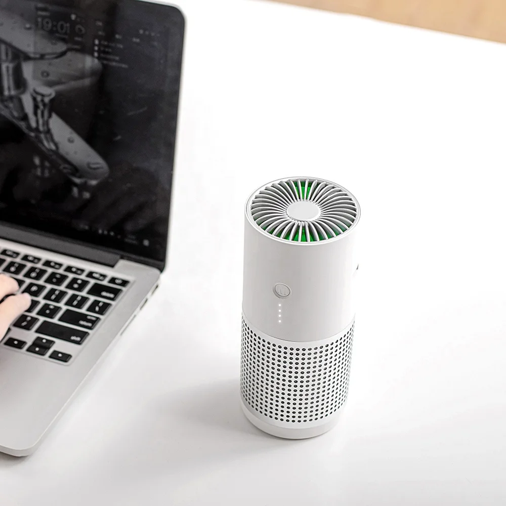 Озоновый очиститель воздуха, Автомобильный Usb УФ мини-очиститель воздуха для автомобиля, портативный персональный ионизатор, автомобильные очистители воздуха