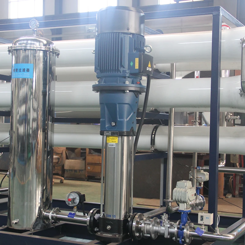 Highfine RO+EDI Purification Water System Support Customization China Water Treatment System Processing Reverse Osmosis Plant