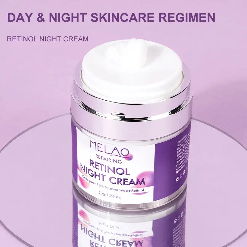 OEM/ODM MELAO Retinol Advanced Moisture Cream for Face, Body, & Hands, Anti Aging Skin Whitening Collagen Face Cream