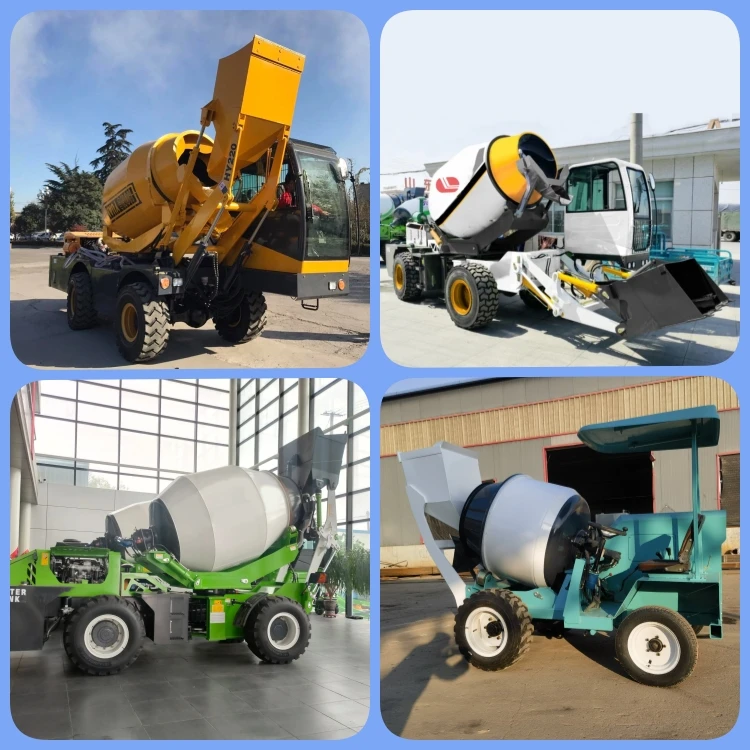 Self Loading Concrete Mixer Self-Loading Concrete Mixer Truck Self Loading Mixer