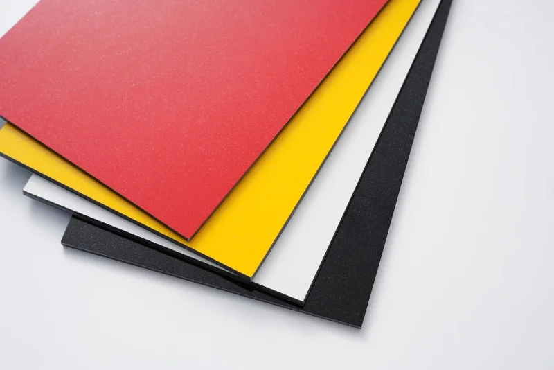 different kinds of colors low price composite aluminum sheets decoration materials aluminum composite acp board