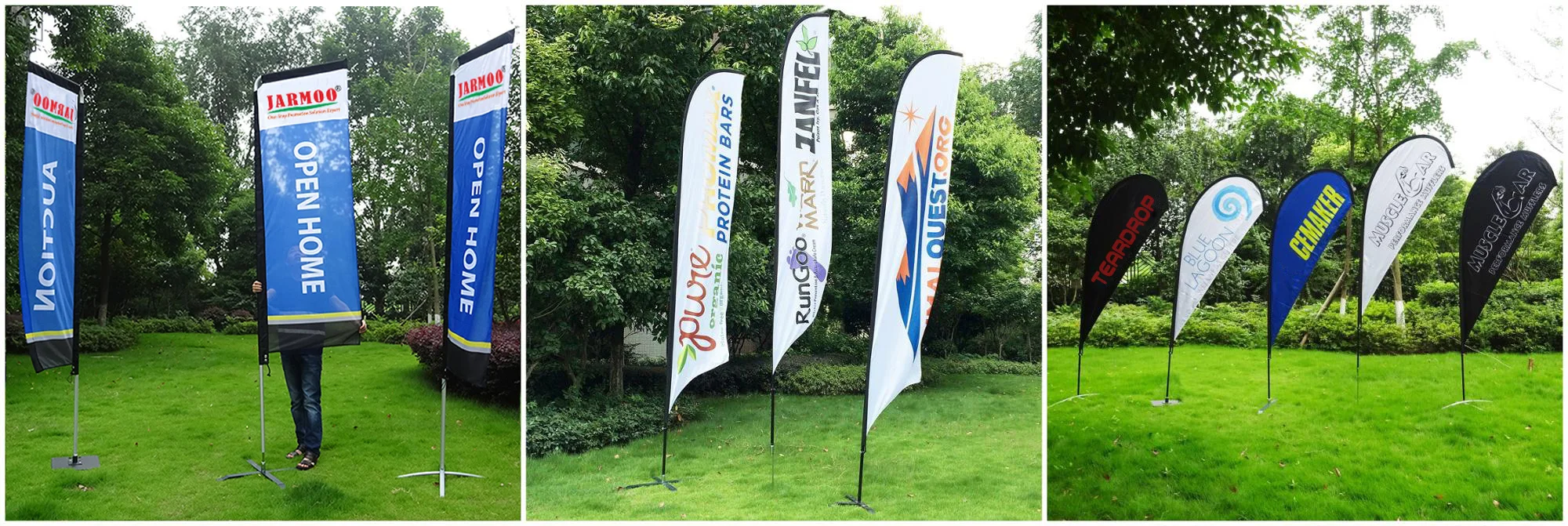 Tear Drop Beach Tear Drop Beach Feather Flag Promotion Custom Advertising Outdoor Beach Flags Rectangle Beach Flags