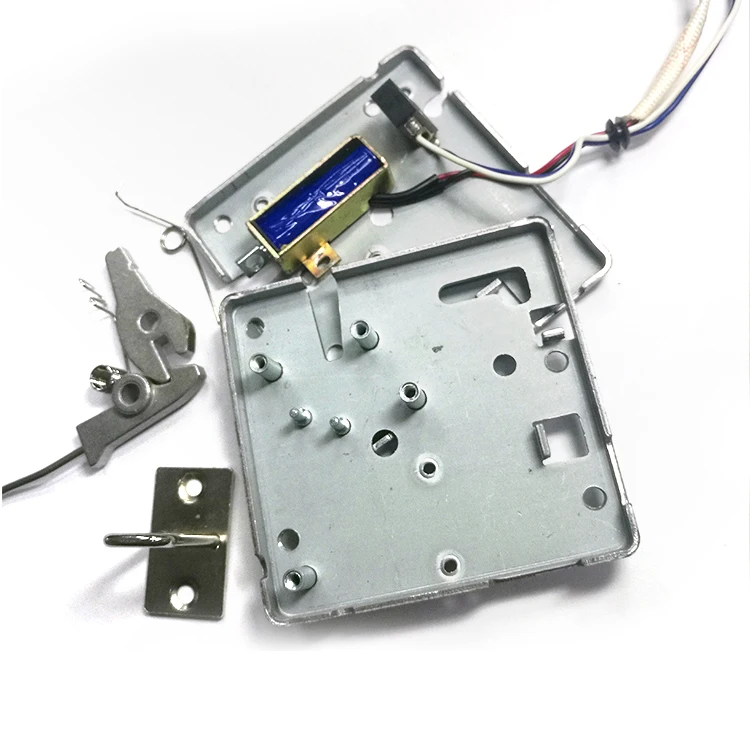 Electric Control Lock Electromagnetic Cabinet Lock With Push Rod For Locker Lock