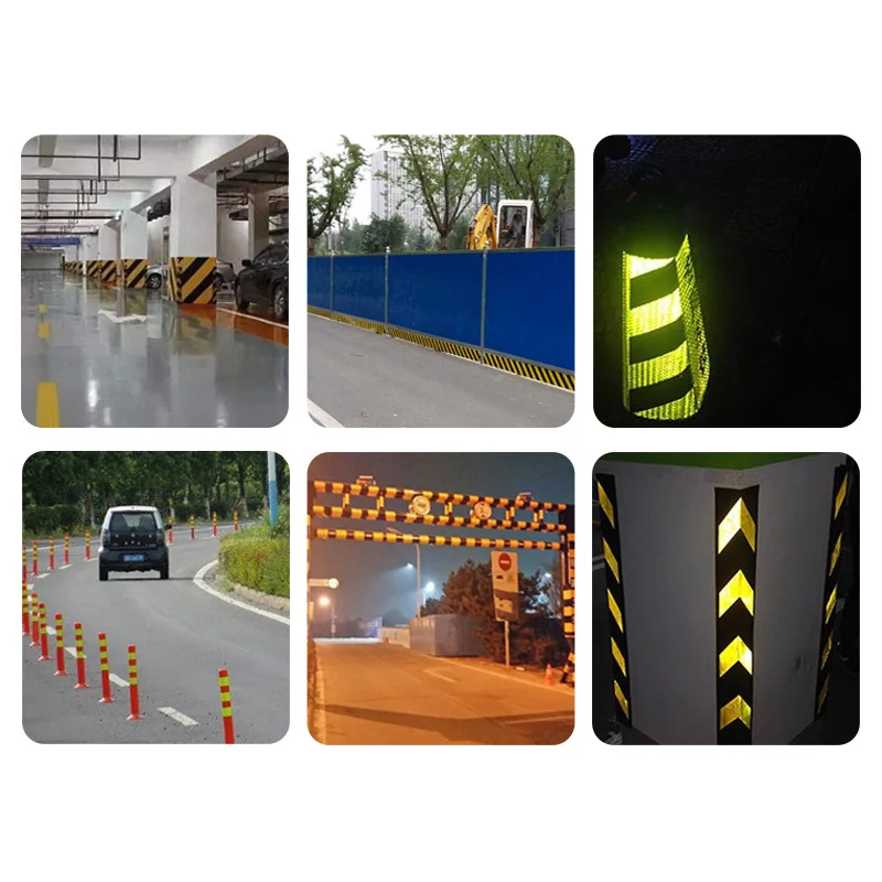 Mirco Prismatic Car Accessories Reflect Warning Safety Reflector Sticker Roll Reflective Tape for Truck
